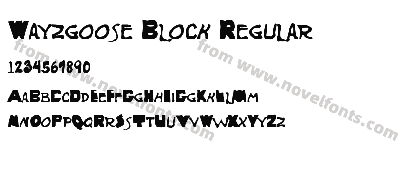 Wayzgoose Block RegularPreview