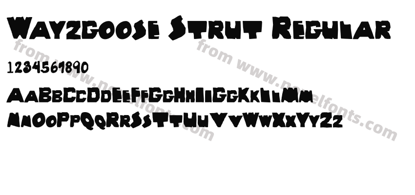 Wayzgoose Strut RegularPreview