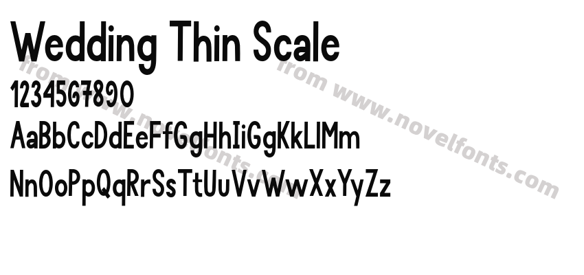 Wedding Thin ScalePreview