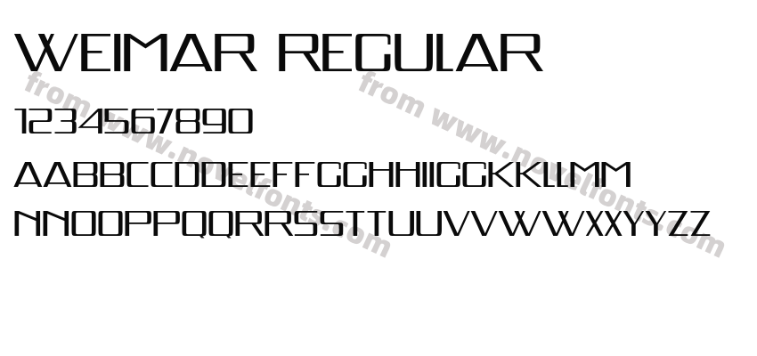 Weimar RegularPreview