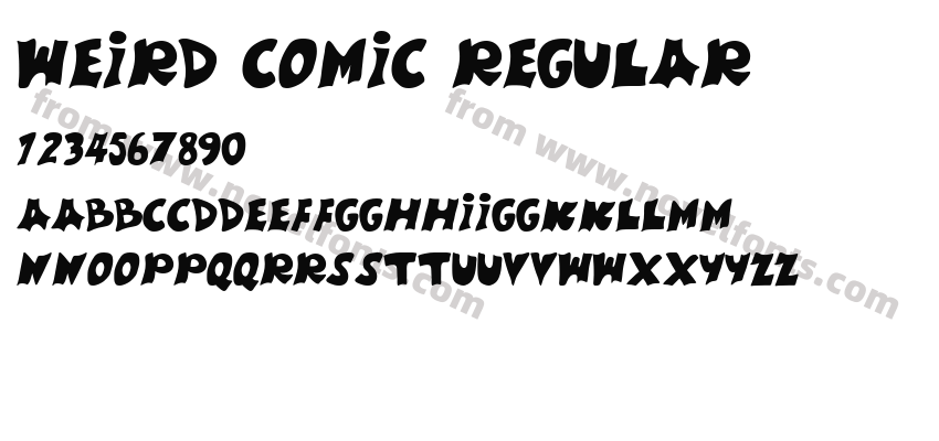 Weird Comic RegularPreview