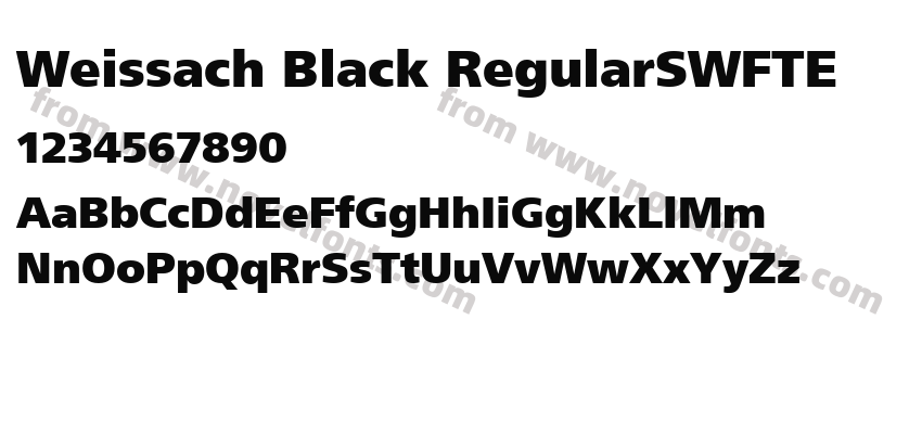 Weissach Black RegularSWFTEPreview
