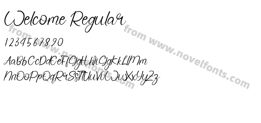 Welcome RegularPreview