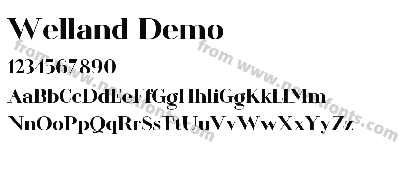 Welland DemoPreview