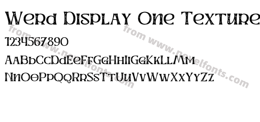 Werd Display One TexturePreview