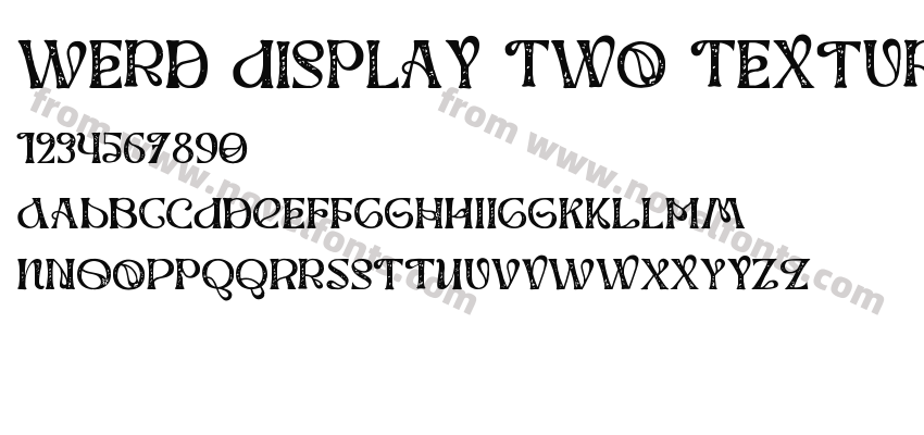 Werd Display Two TexturePreview
