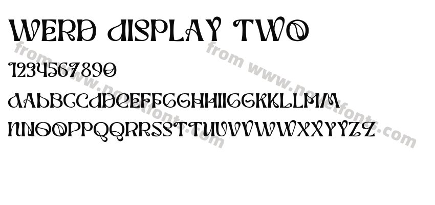 Werd Display TwoPreview