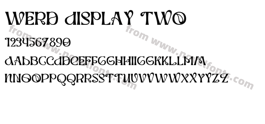 Werd Display TwoPreview