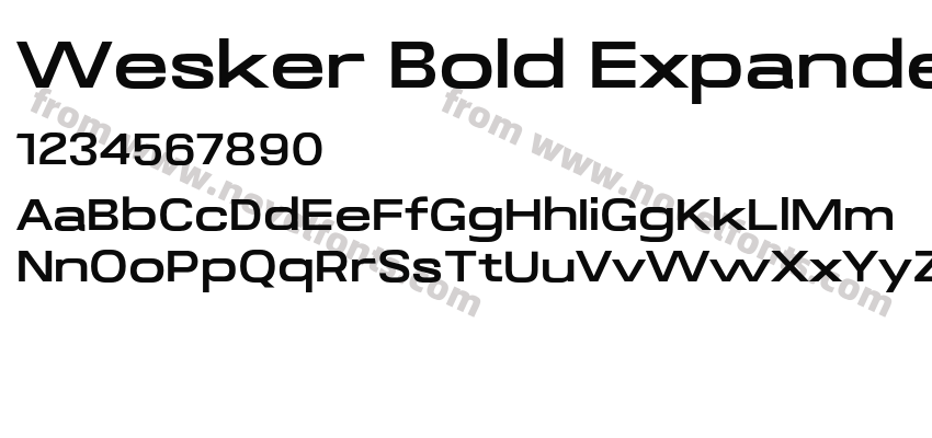 Wesker Bold ExpandedPreview