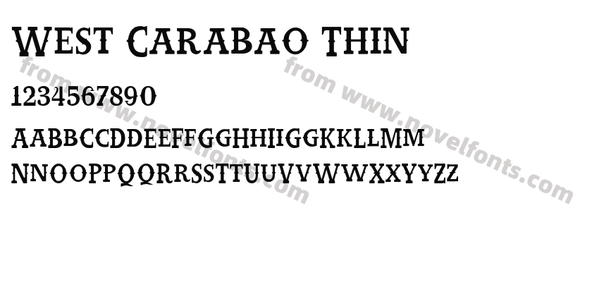 West Carabao ThinPreview
