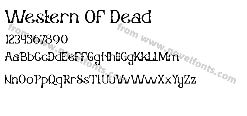 Western Of DeadPreview