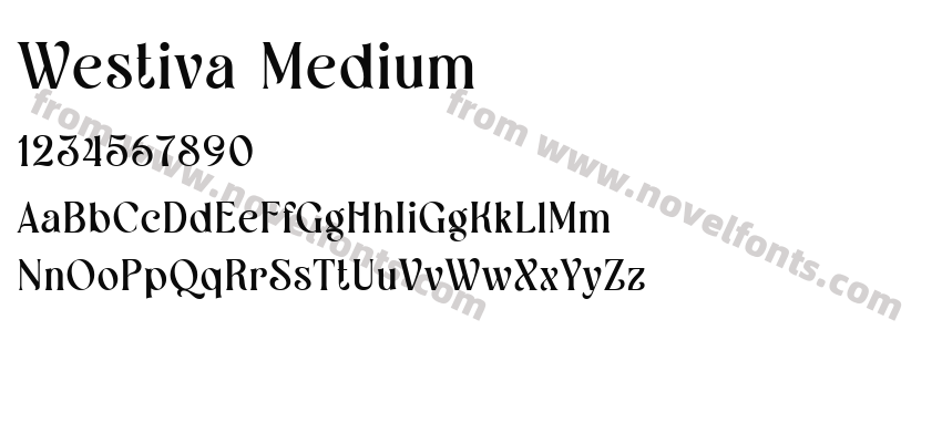 Westiva MediumPreview