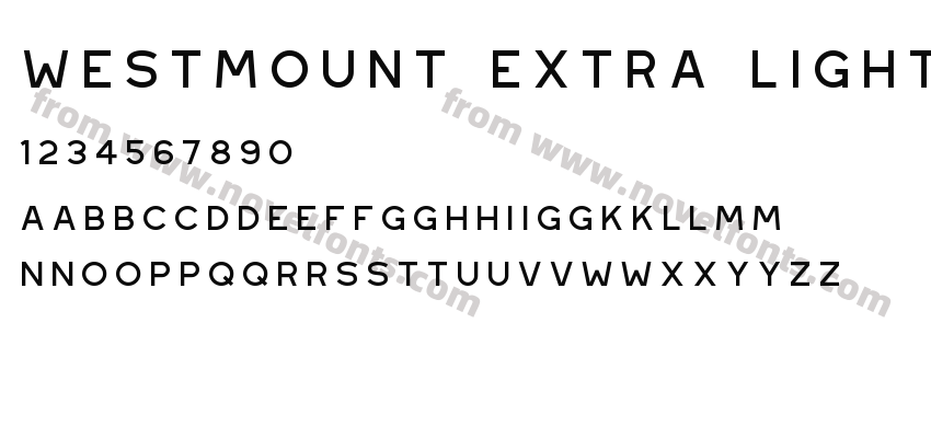 Westmount Extra LightPreview