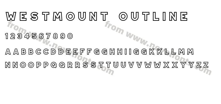 Westmount OutlinePreview