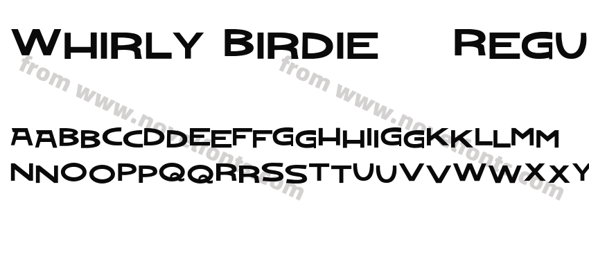 Whirly Birdie 26 RegularPreview