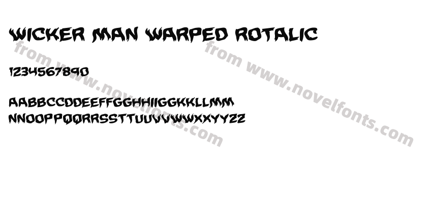 Wicker Man Warped RotalicPreview
