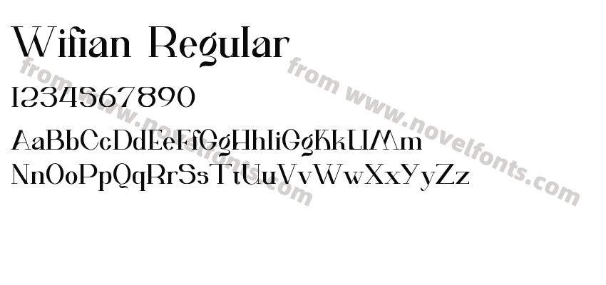 Wifian RegularPreview
