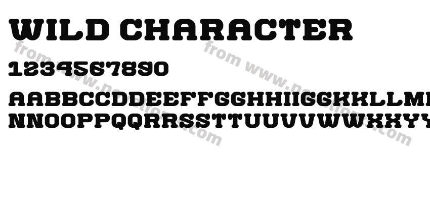 Wild CharacterPreview