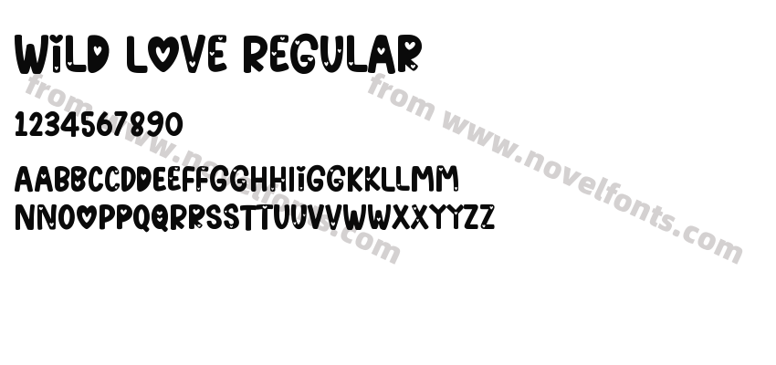 Wild Love RegularPreview