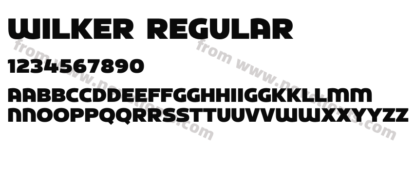 Wilker RegularPreview