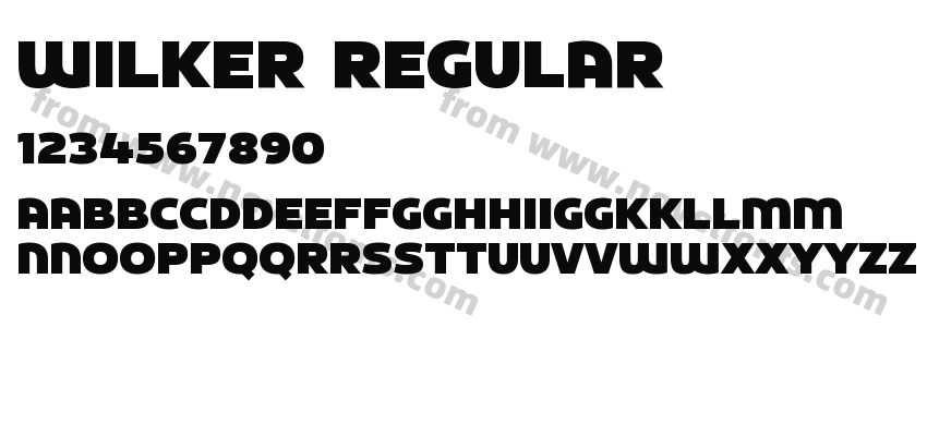 Wilker RegularPreview