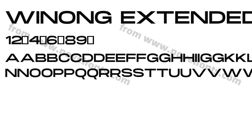 Winong Extended DemoPreview