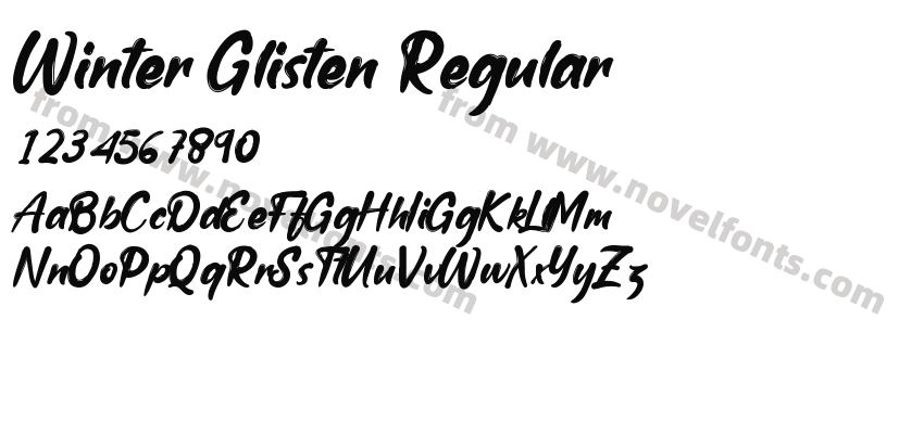 Winter Glisten RegularPreview