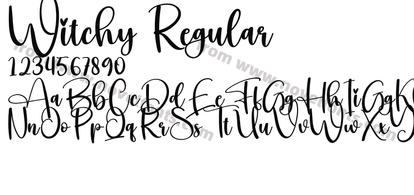 Witchy RegularPreview