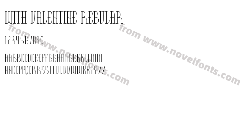 With Valentine RegularPreview