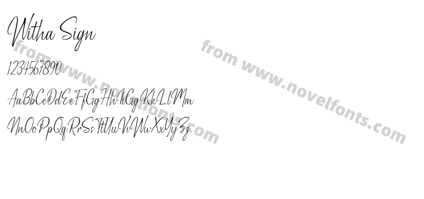 Witha SignPreview