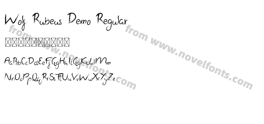Wolf Rubeus Demo RegularPreview