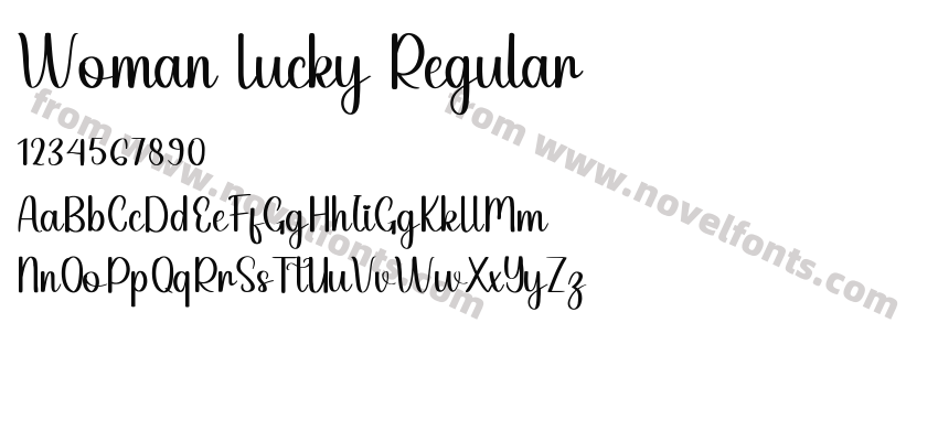 Woman Lucky RegularPreview