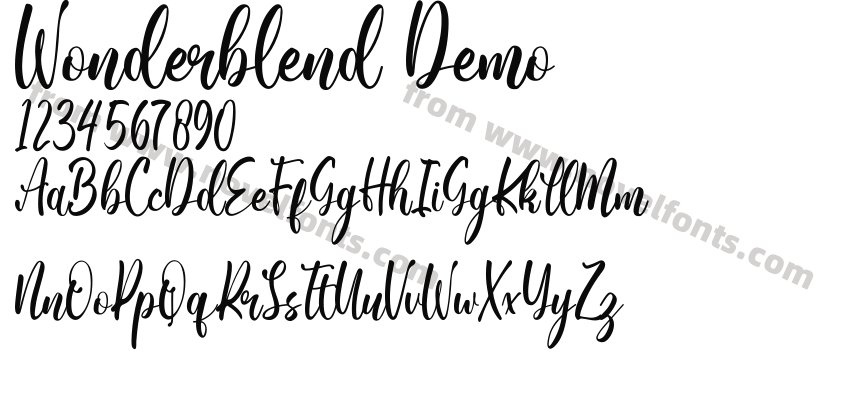 Wonderblend DemoPreview