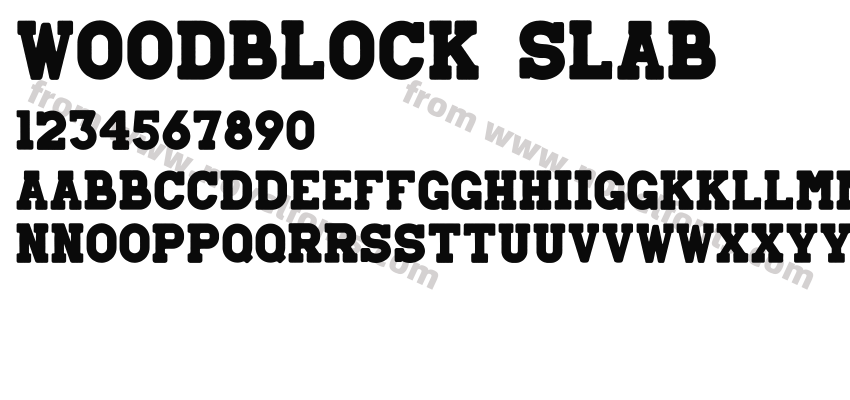 Woodblock SlabPreview