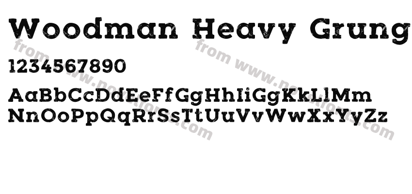 Woodman Heavy GrungePreview