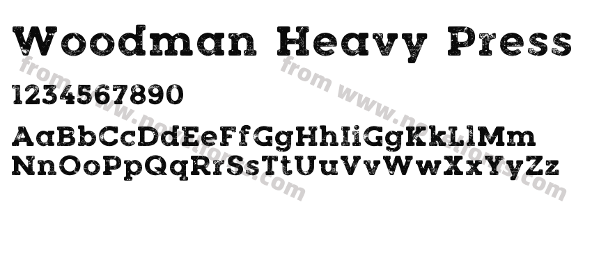 Woodman Heavy PressPreview