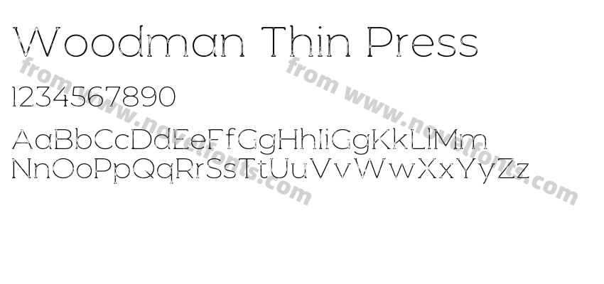 Woodman Thin PressPreview