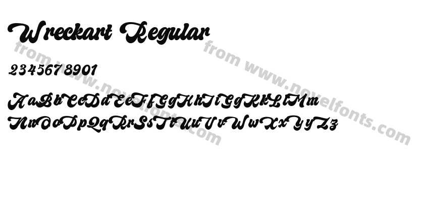 Wreckart RegularPreview