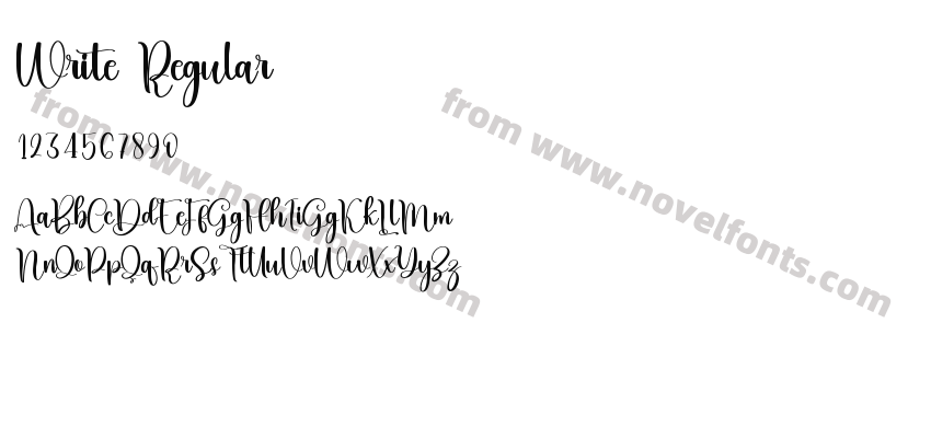 Write RegularPreview
