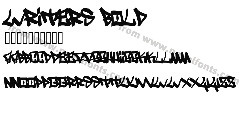 Writers boldPreview