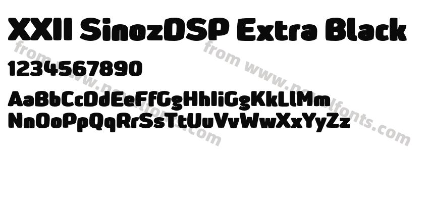XXII SinozDSP Extra BlackPreview