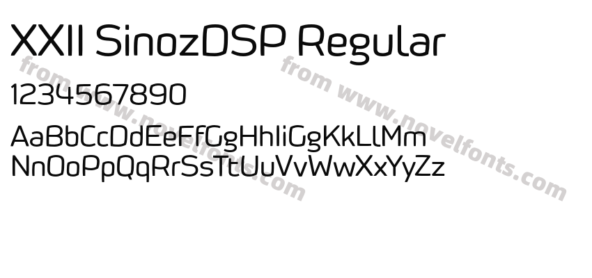 XXII SinozDSP RegularPreview