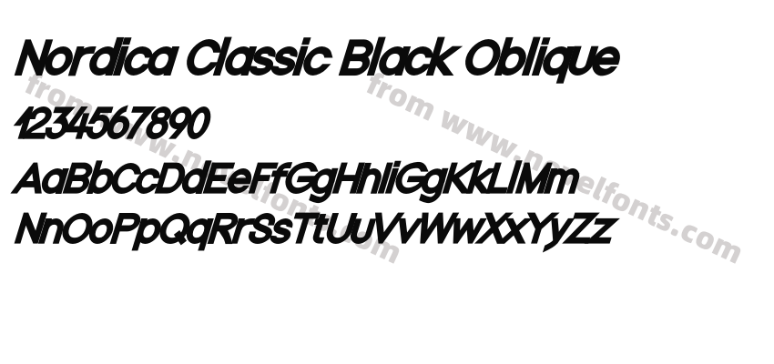 Nordica Classic Black ObliquePreview