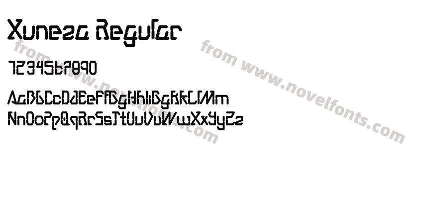 Xuneza RegularPreview