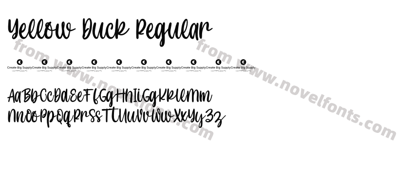 Yellow Duck RegularPreview
