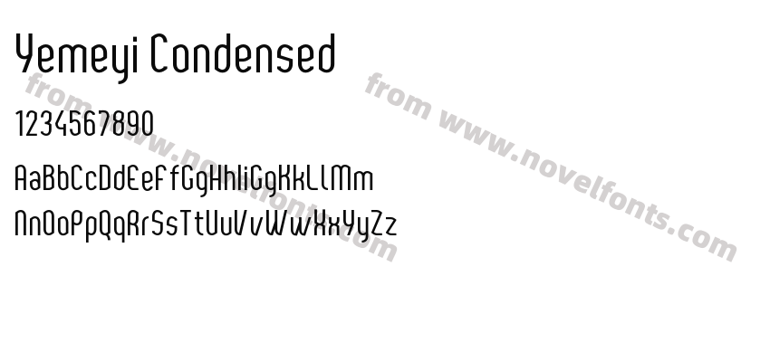 Yemeyi CondensedPreview