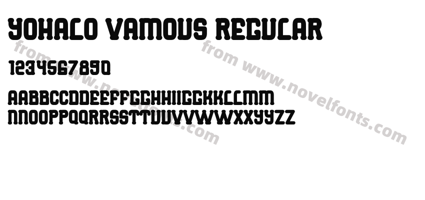 Yohalo Vamous RegularPreview