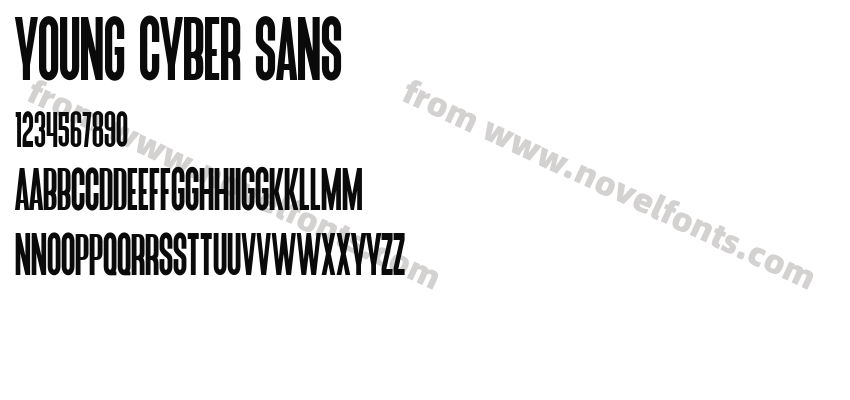 Young Cyber SansPreview