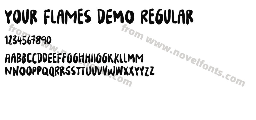Your Flames DEMO RegularPreview