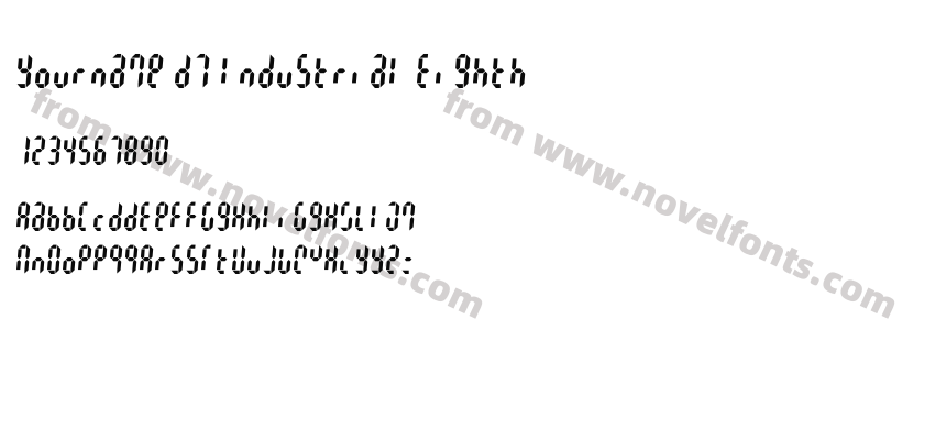 Yourname D7 Industrial EighthPreview